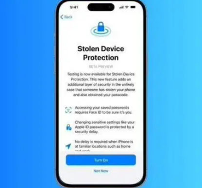 雷波苹果授权维修店分享被盗设备保护功能开启方法