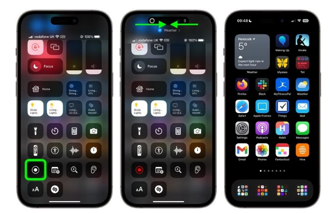 雷波苹果手机维修分享iPhone14录屏如何隐藏灵动岛和红色指示器 