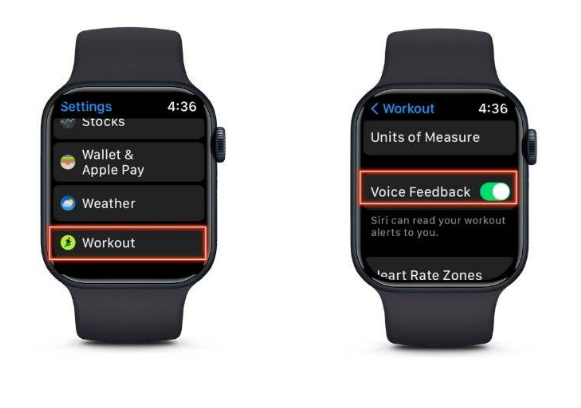 雷波苹果维修网点分享在 Apple Watch 上通过语音锻炼的方法 