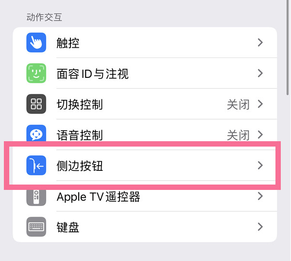 雷波苹果14维修店分享iPhone14 Plus侧键双击下载功能关闭方法 