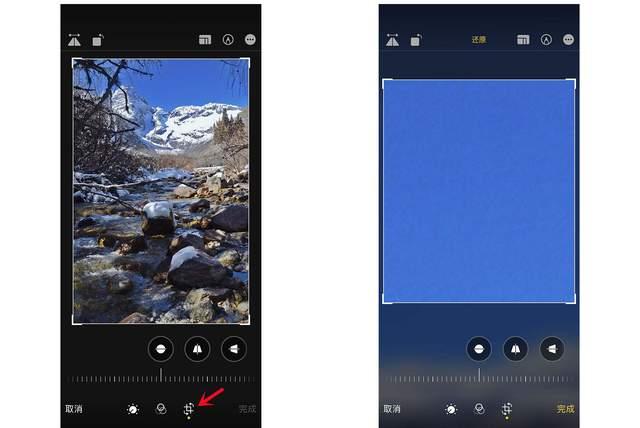 雷波苹果手机维修分享iPhone手机如何使用裁剪功能隐藏照片 